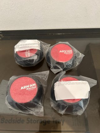 Tapas Advan Racing (4 unidades)