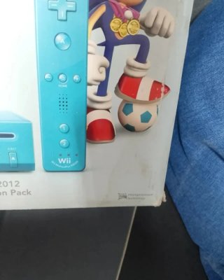 Caja Nintendo Wii Edición Limitada Mario & Sonic