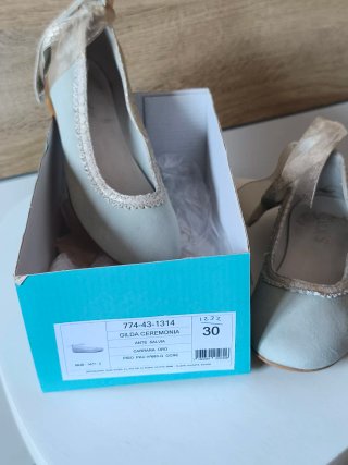 Zapatos bailarina niña ceremonia