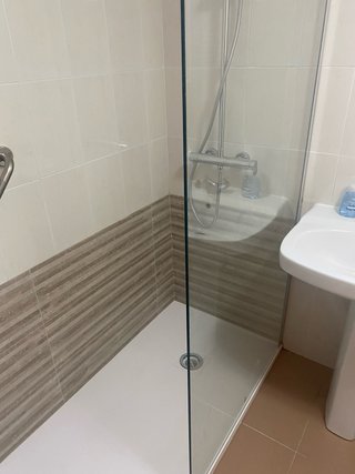 Mampara de ducha de cristal