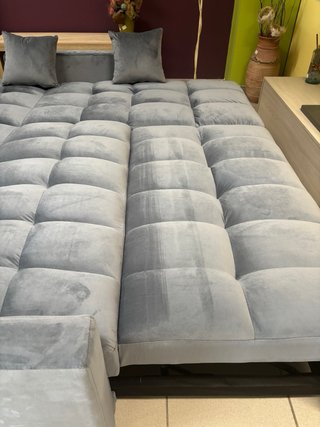 Sofá Chesslong con arcon y cama grande