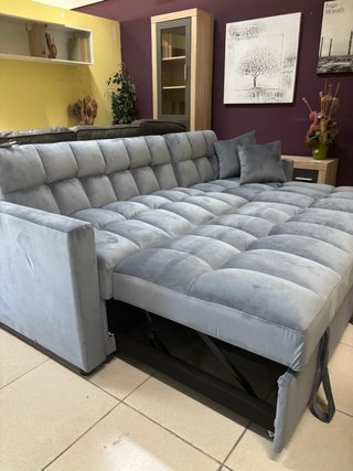 Sofá Chesslong con arcon y cama grande