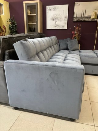 Sofá Chesslong con arcon y cama grande