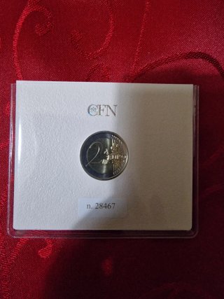 Moneta Commemorativa 2€ Vaticano 2025 Michelangelo