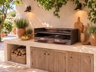 Barbacoa Carbón/Leña