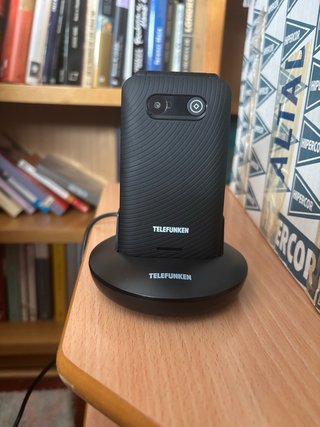 Teléfono móvil Telefunken negro