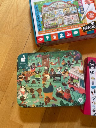Lote 4 Puzzles Infantiles