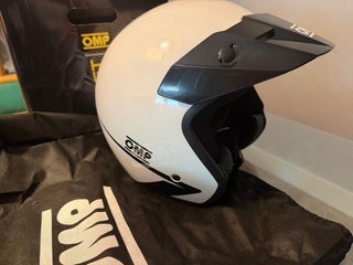 Casco OMP Star Talla S Blanco