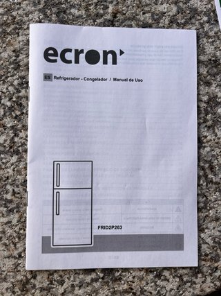 Frigorífico Congelador Ecron Blanco