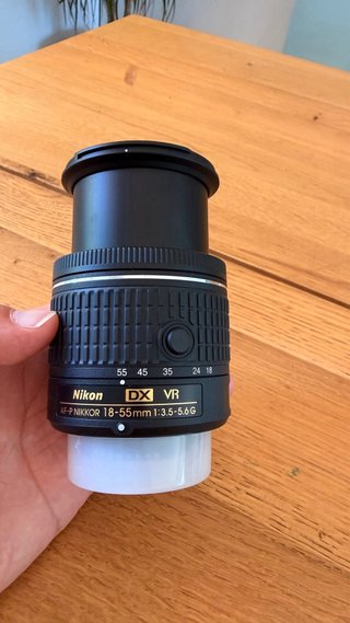 Objetivo Nikon AF-P DX 18-55mm VR