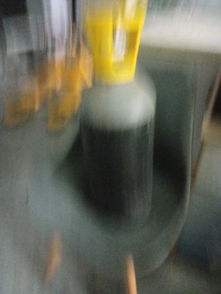 Botella CO2 con regulador