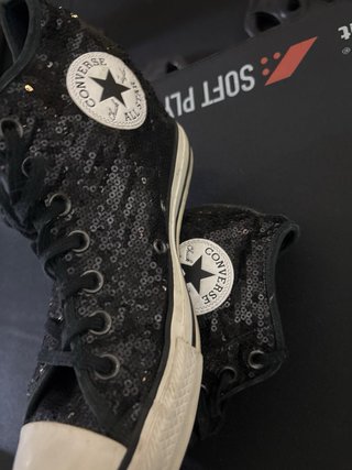 Botas Converse Lentejuelas Talla 41