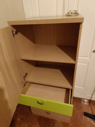 Sinfonier madera y verde
