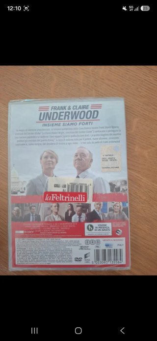 Collezione DVD House of Cards Stagioni 1-5