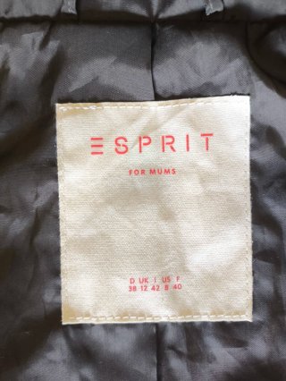 Parka mujer negra con capucha