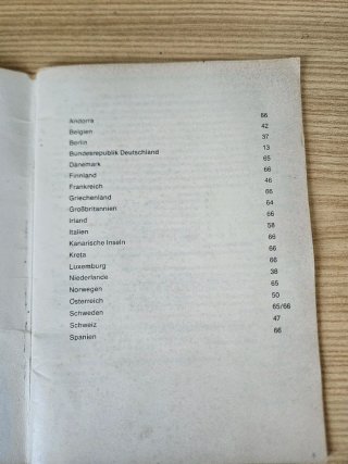 Manuale BMW Europa 1980
