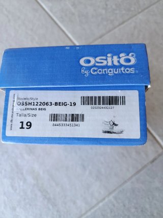 Zapatitos Merceditas Respetuosos T-19 beige claro