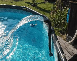 Cascada para piscinas Intex/Bestway