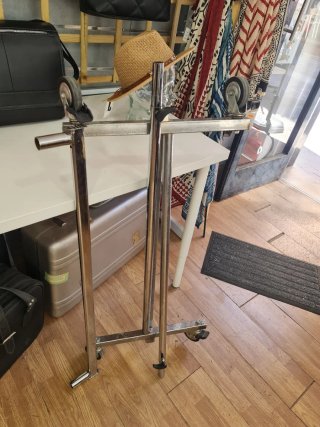 Perchero Plegable Tienda Metálico
