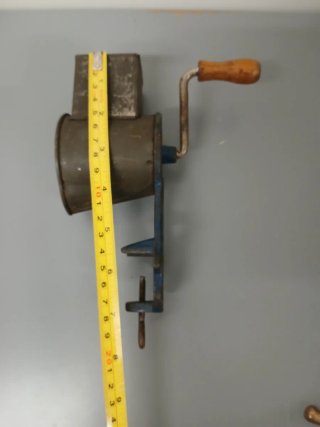 Ralador Manual Vintage Metal/Madeira