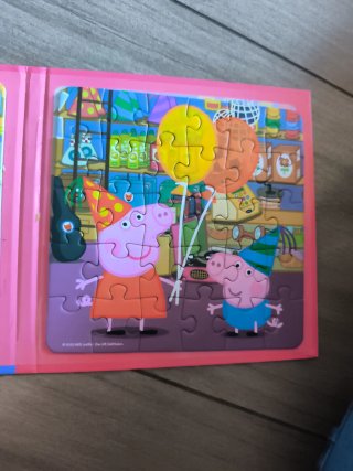 Puzzle Magnético Peppa Pig 75 Piezas
