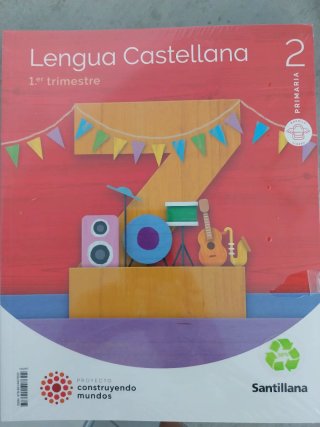 Libros 2 Primaria Lengua, matemáticas, C. N y C.S