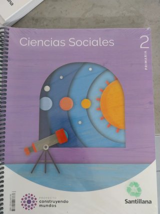 Libros 2 Primaria Lengua, matemáticas, C. N y C.S