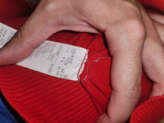 Jersey Benetton Rojo Talla S
