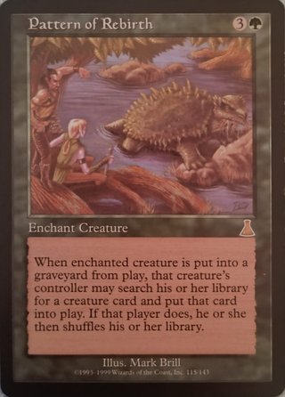 Carta Magic: Pattern of Rebirth (Urza's Destiny)