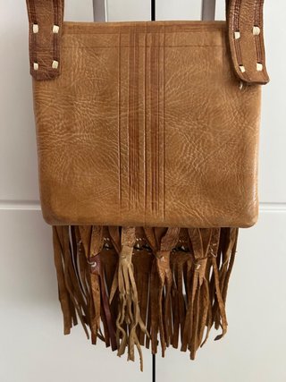Bolso Marroquí Piel Adornado