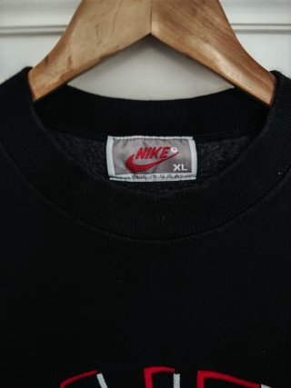 Sudadera Nike Air Vintage 90s Negra
