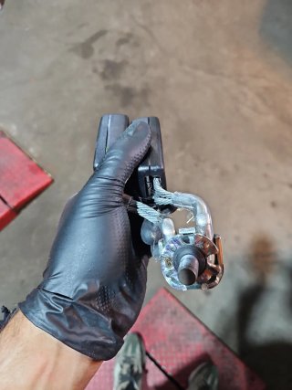 Enganche cinturón trasero Golf V