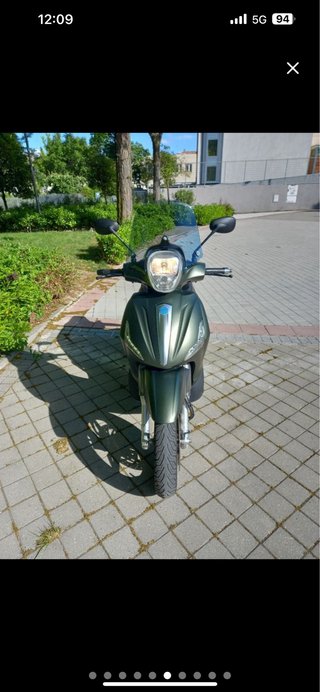Piaggio Beverly 350ST Verde AVERIADA
