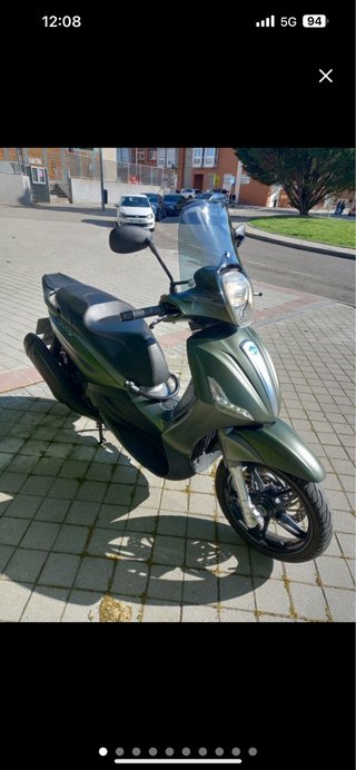 Piaggio Beverly 350ST Verde AVERIADA
