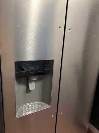 Frigorífico americano y microondas