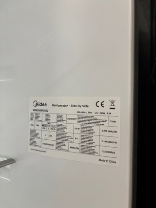 Frigorífico americano y microondas