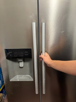 Frigorífico americano y microondas