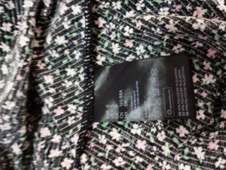 Vestido floral H&M Divided Talla S
