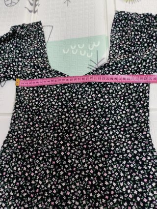 Vestido floral H&M Divided Talla S