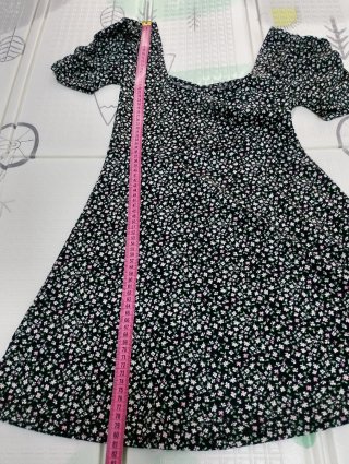 Vestido floral H&M Divided Talla S