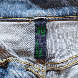 Pantaloncini jeans donna W30