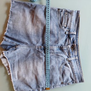 Pantaloncini jeans donna W30