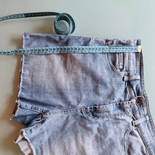 Pantaloncini jeans donna W30