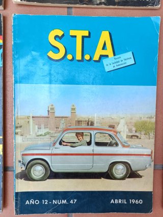 Revista STA núm 47 1960 Reportaje Siata Española