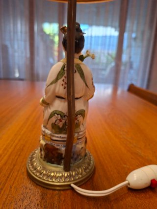 Lámparas de figuras orientales