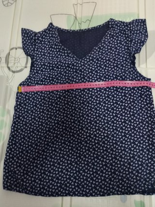 Blusa italiana flores sin mangas