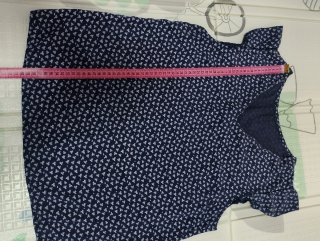 Blusa italiana flores sin mangas
