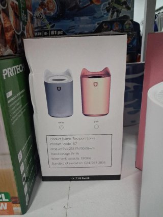 Humidificador Blanco con Diseño Gatito