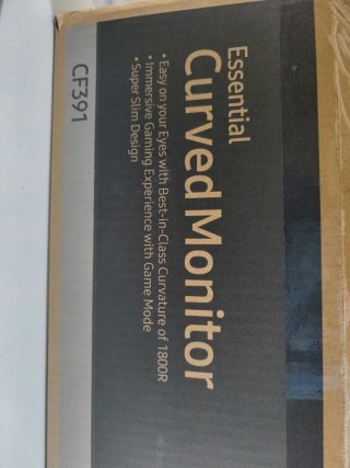 Monitor Samsung Curvo 32" CF391  Para despiece