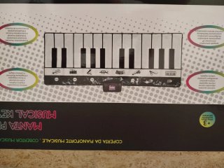 Manta Piano Musical 180x73cm
